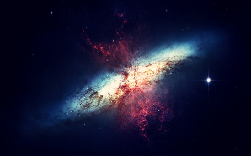 Stars in the night sky
